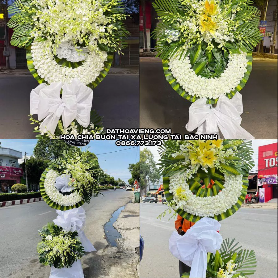 Mẫu hoa chia buồn tham khảo tại Xã Lương Tài, Bắc Ninh