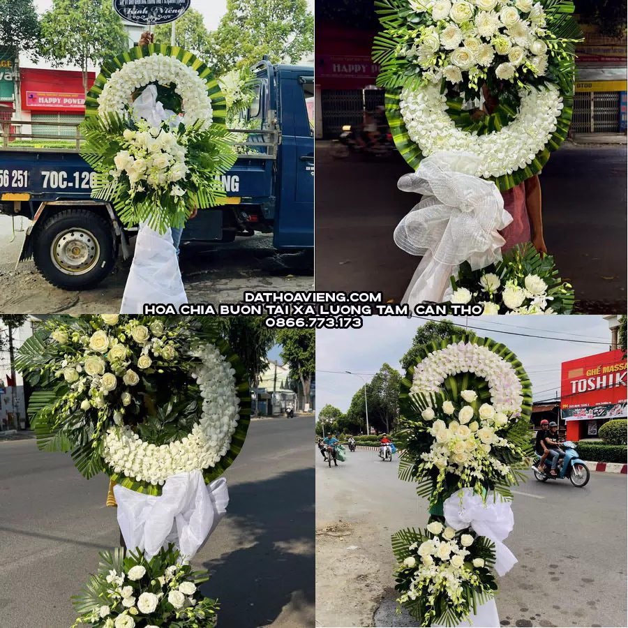 Mẫu hoa chia buồn tham khảo tại Xã Lương Tâm, Cần Thơ