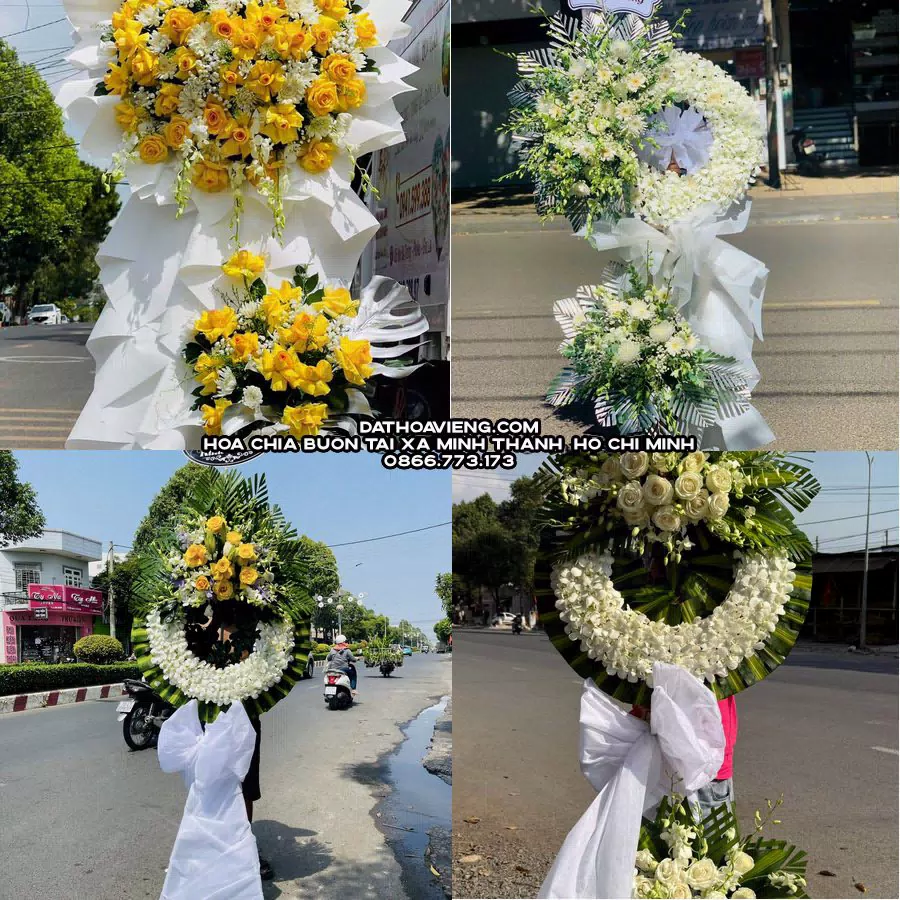 Mẫu hoa chia buồn tham khảo tại Xã Minh Thạnh, Hồ Chí Minh