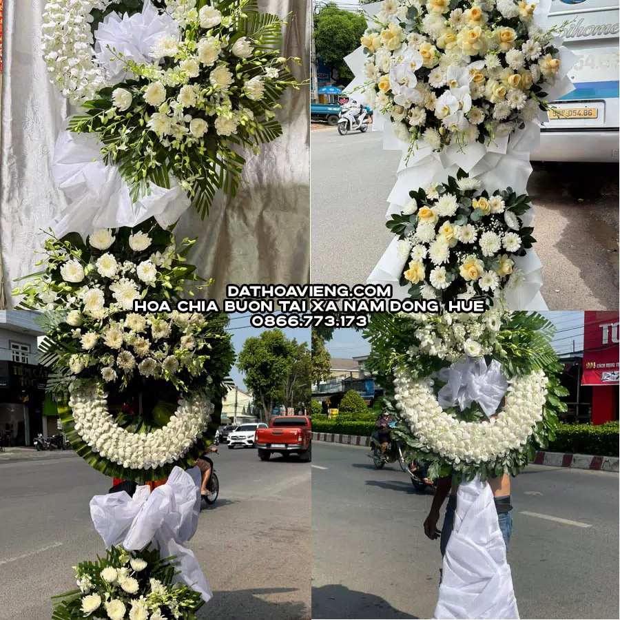 Mẫu hoa chia buồn tham khảo tại Xã Nam Đông, Huế