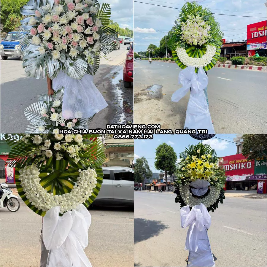 Mẫu hoa chia buồn tham khảo tại Xã Nam Hải Lăng, Quảng Trị