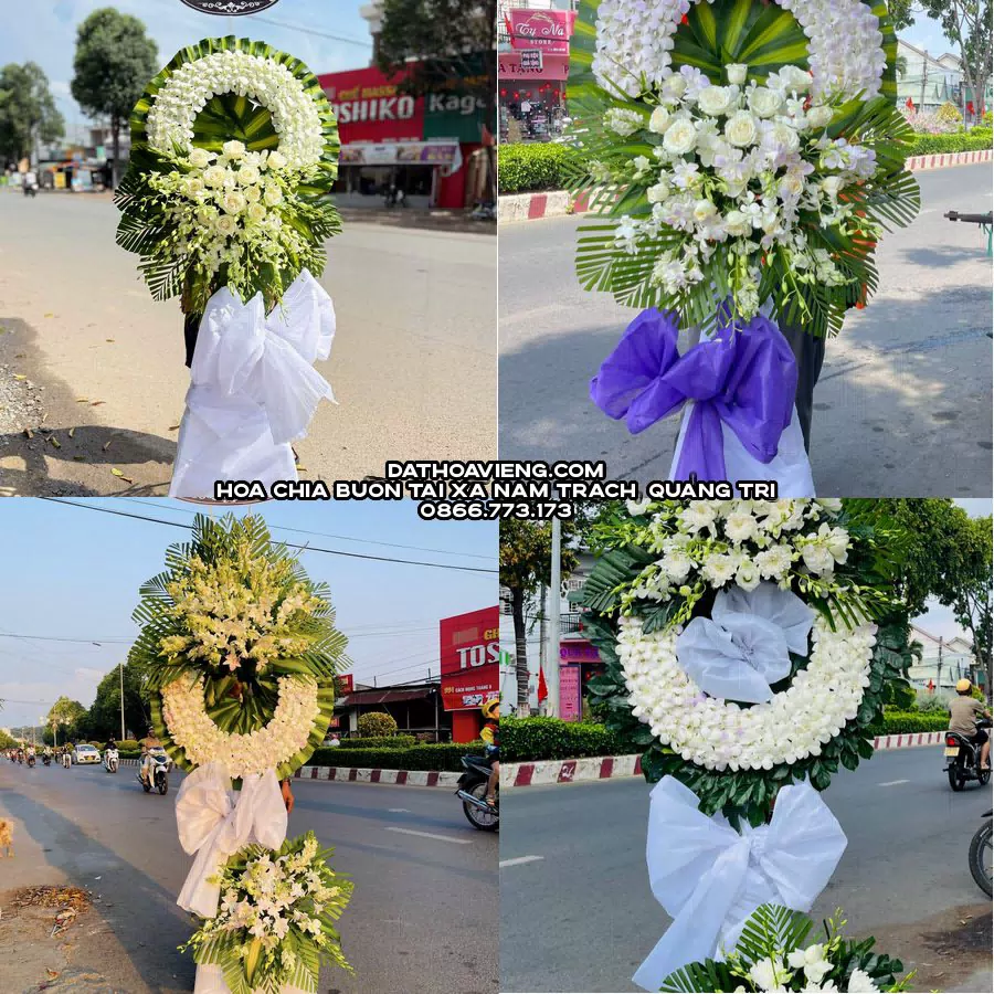 Mẫu hoa chia buồn tham khảo tại Xã Nam Trạch, Quảng Trị