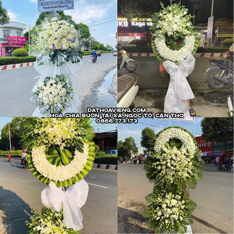 Mẫu hoa chia buồn tham khảo tại Xã Ngọc Tố, Cần Thơ