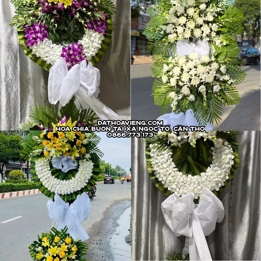 Mẫu hoa chia buồn tham khảo tại Xã Ngọc Tố, Cần Thơ