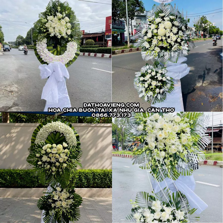 Mẫu hoa chia buồn tham khảo tại Xã Nhu Gia, Cần Thơ
