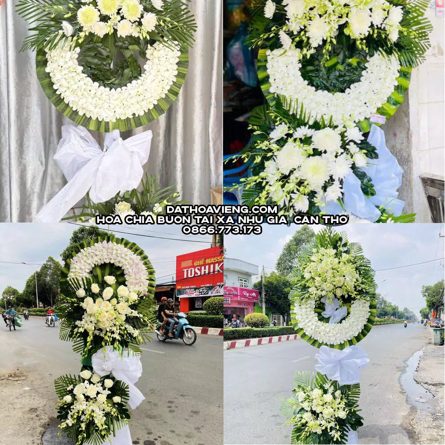 Mẫu hoa chia buồn tham khảo tại Xã Nhu Gia, Cần Thơ