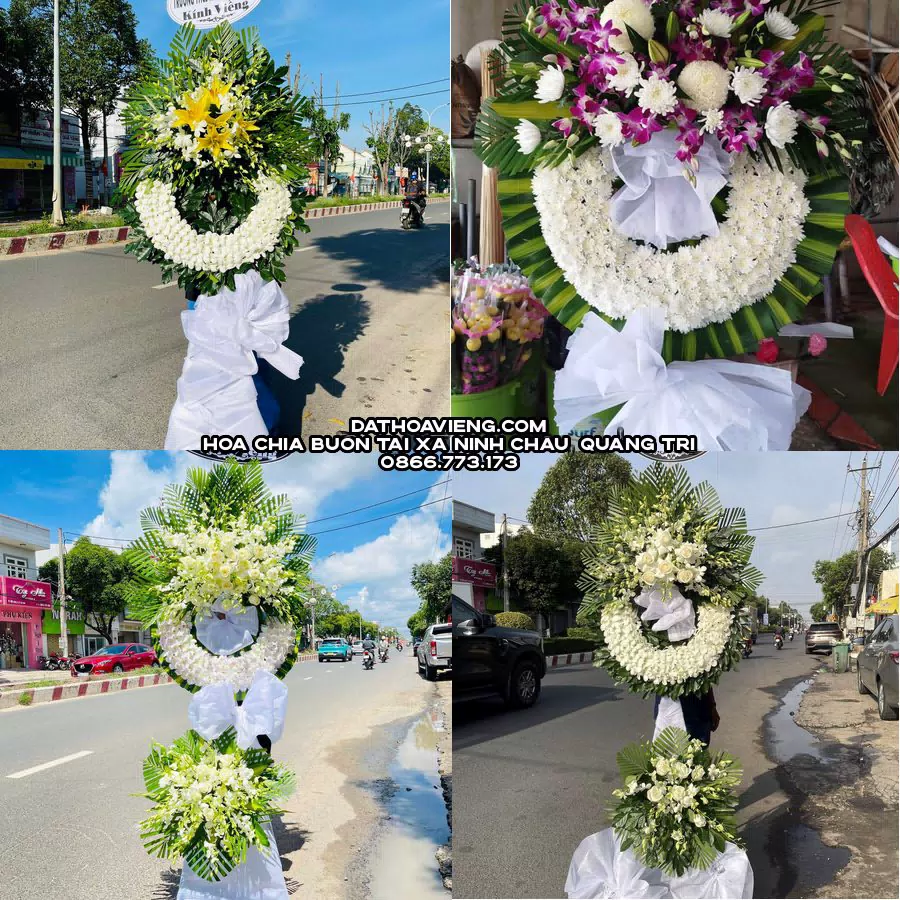 Mẫu hoa chia buồn tham khảo tại Xã Ninh Châu, Quảng Trị