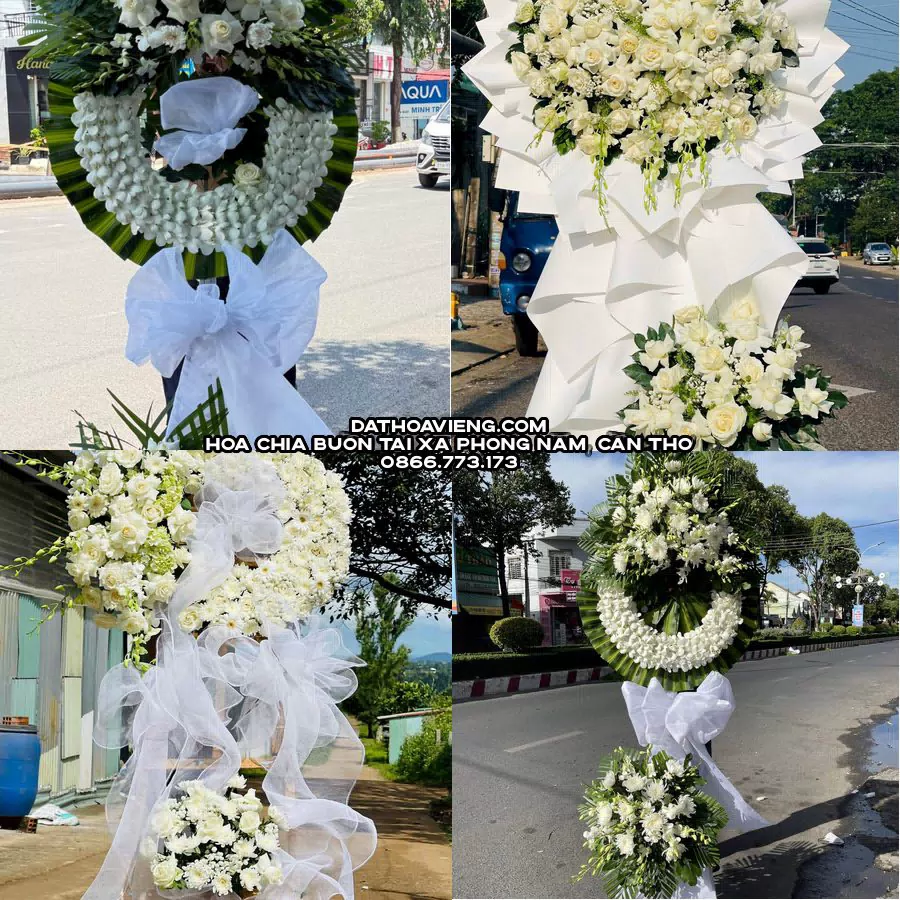 Mẫu hoa chia buồn tham khảo tại Xã Phong Nẫm, Cần Thơ
