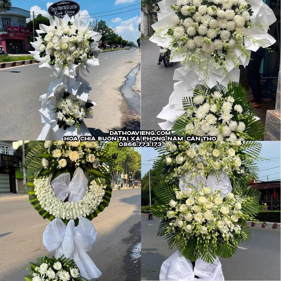 Mẫu hoa chia buồn tham khảo tại Xã Phong Nẫm, Cần Thơ