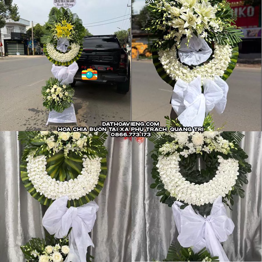Mẫu hoa chia buồn tham khảo tại Xã Phú Trạch, Quảng Trị