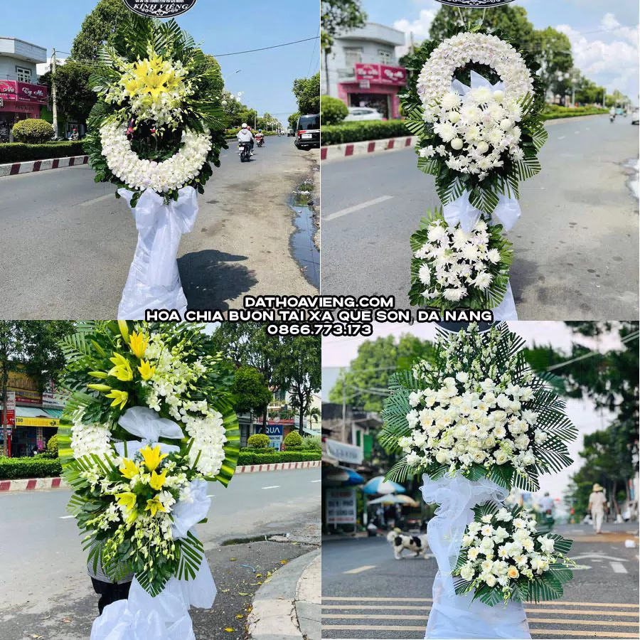 Mẫu hoa chia buồn tham khảo tại Xã Quế Sơn, Đà Nẵng