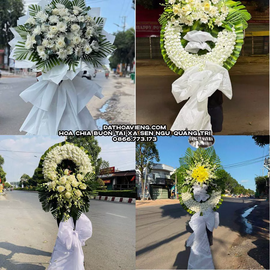 Mẫu hoa chia buồn tham khảo tại Xã Sen Ngư, Quảng Trị