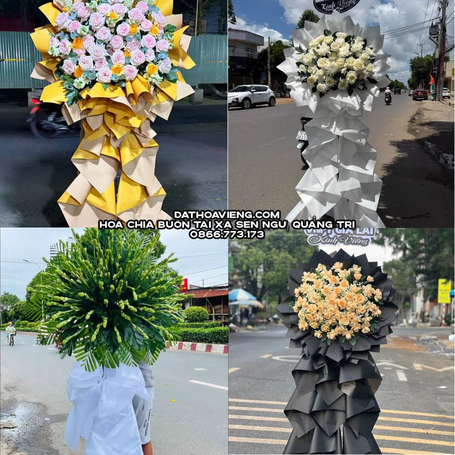 Mẫu hoa chia buồn tham khảo tại Xã Sen Ngư, Quảng Trị