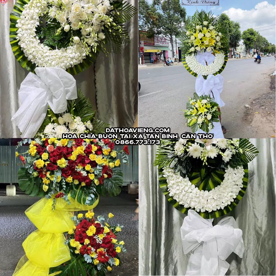 Mẫu hoa chia buồn tham khảo tại Xã Tân Bình, Cần Thơ