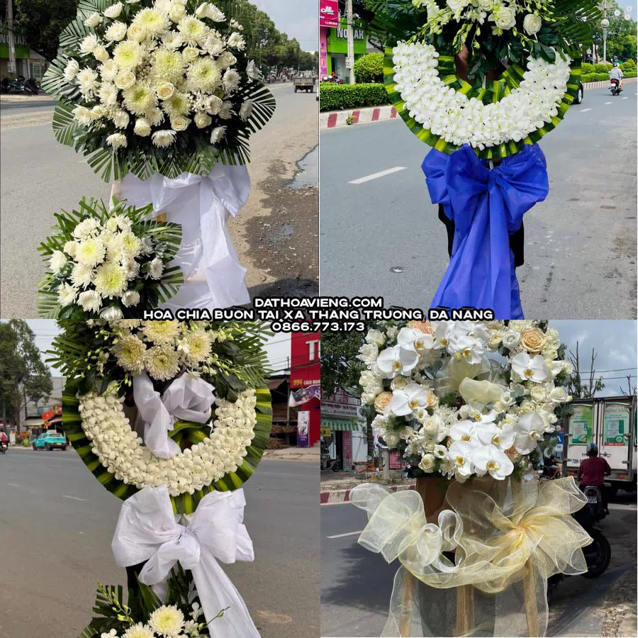 Mẫu hoa chia buồn tham khảo tại Xã Thăng Trường, Đà Nẵng