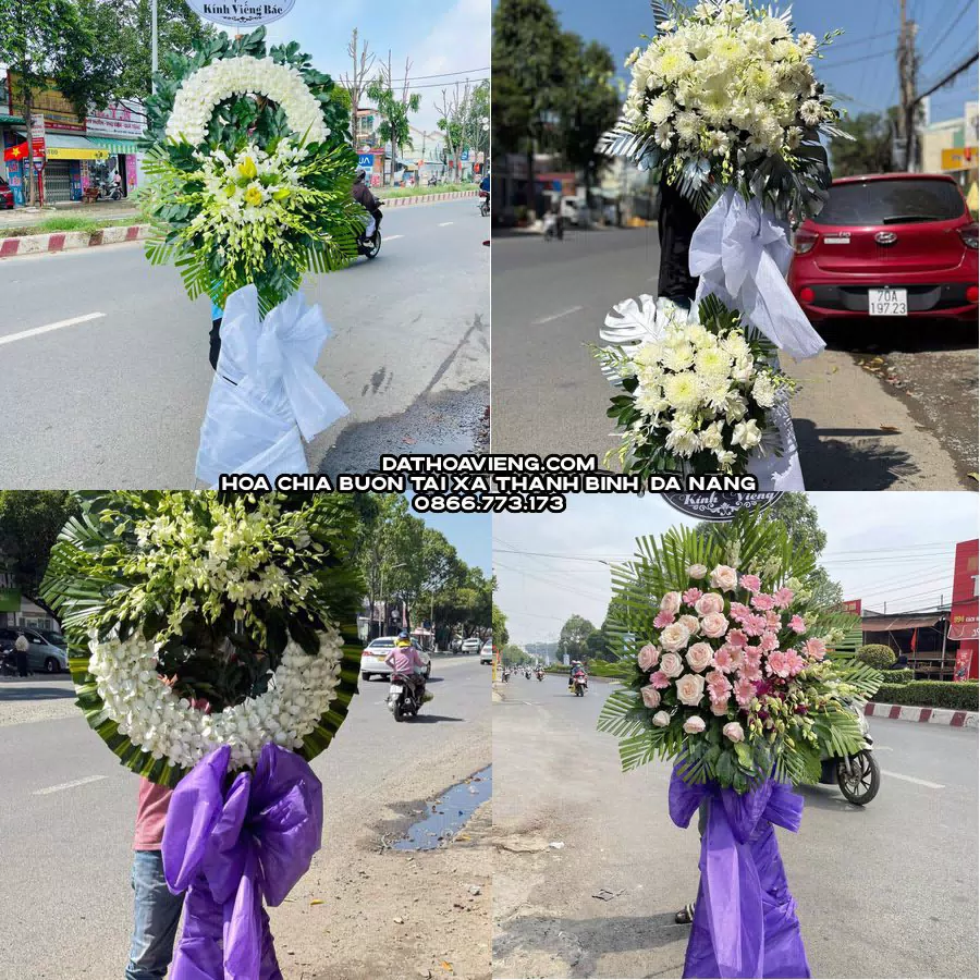 Mẫu hoa chia buồn tham khảo tại Xã Thạnh Bình, Đà Nẵng