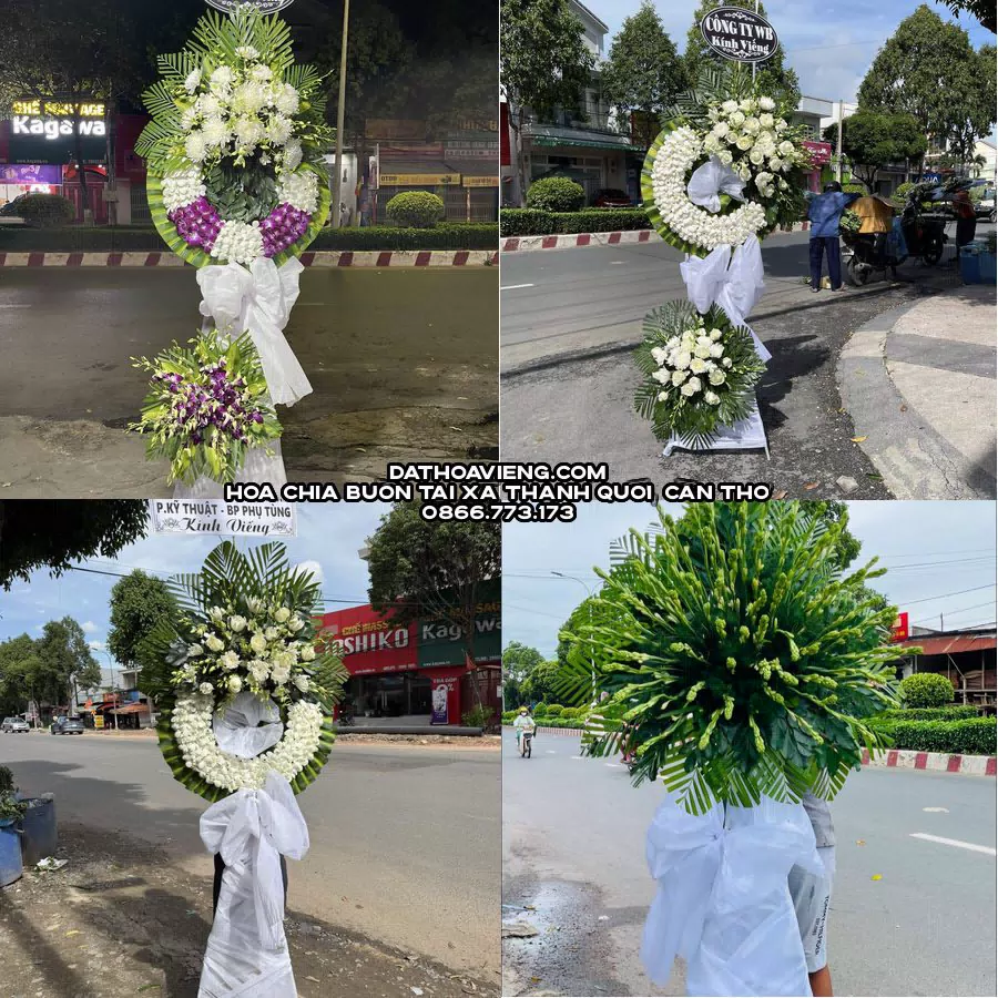 Mẫu hoa chia buồn tham khảo tại Xã Thạnh Quới, Cần Thơ