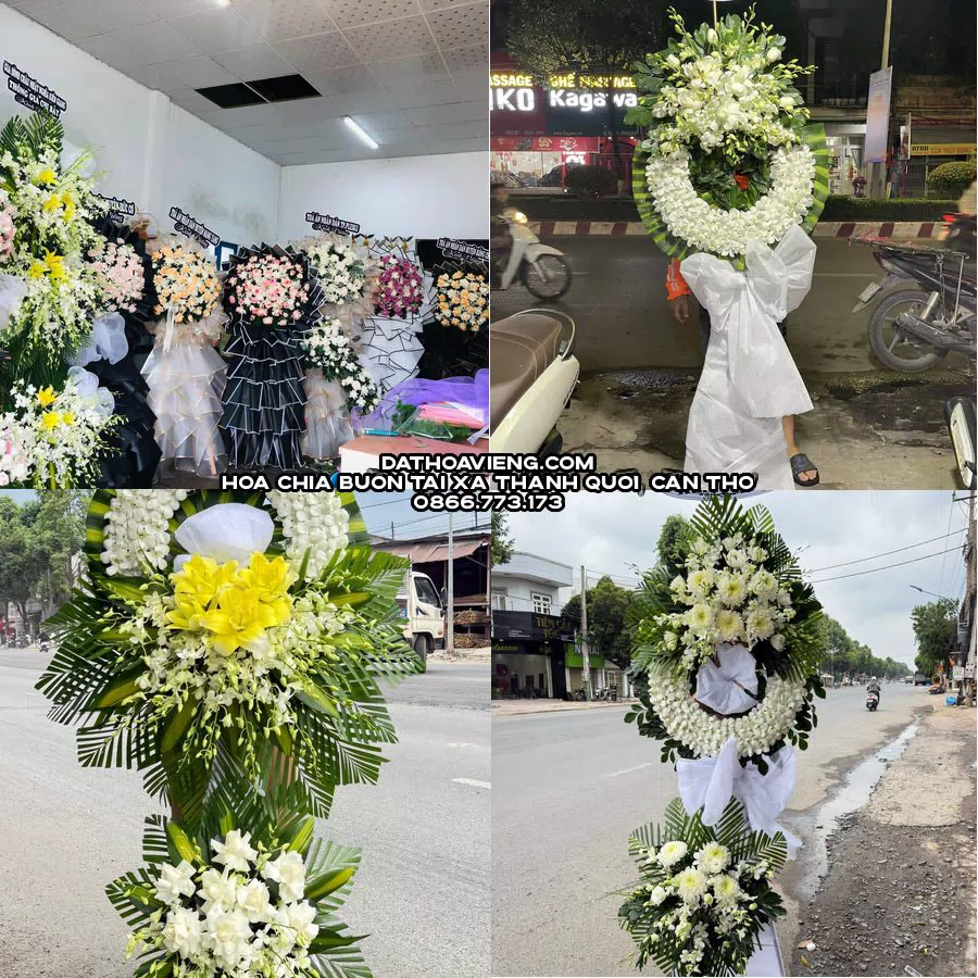 Mẫu hoa chia buồn tham khảo tại Xã Thạnh Quới, Cần Thơ
