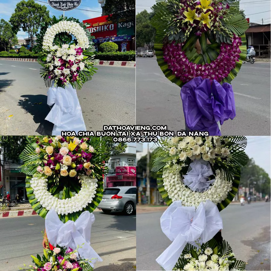 Mẫu hoa chia buồn tham khảo tại Xã Thu Bồn, Đà Nẵng