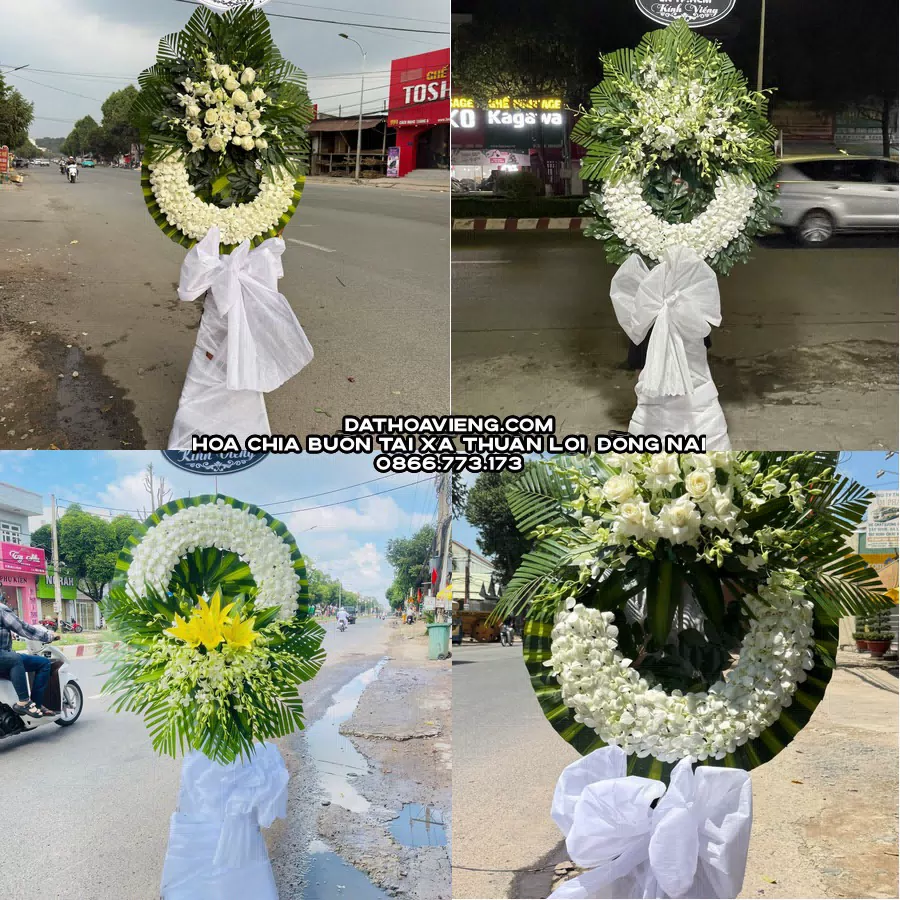 Mẫu hoa chia buồn tham khảo tại Xã Thuận Lợi, Đồng Nai