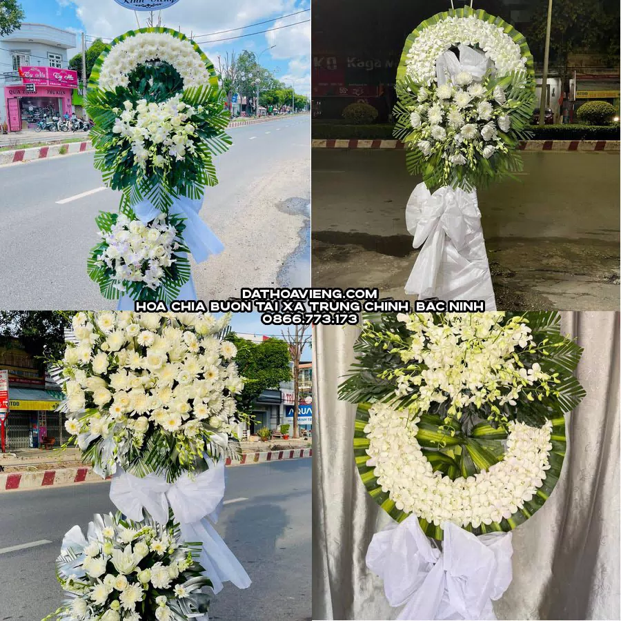 Mẫu hoa chia buồn tham khảo tại Xã Trung Chính, Bắc Ninh