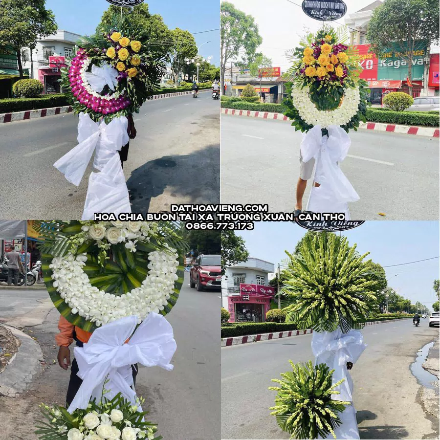 Mẫu hoa chia buồn tham khảo tại Xã Trường Xuân, Cần Thơ
