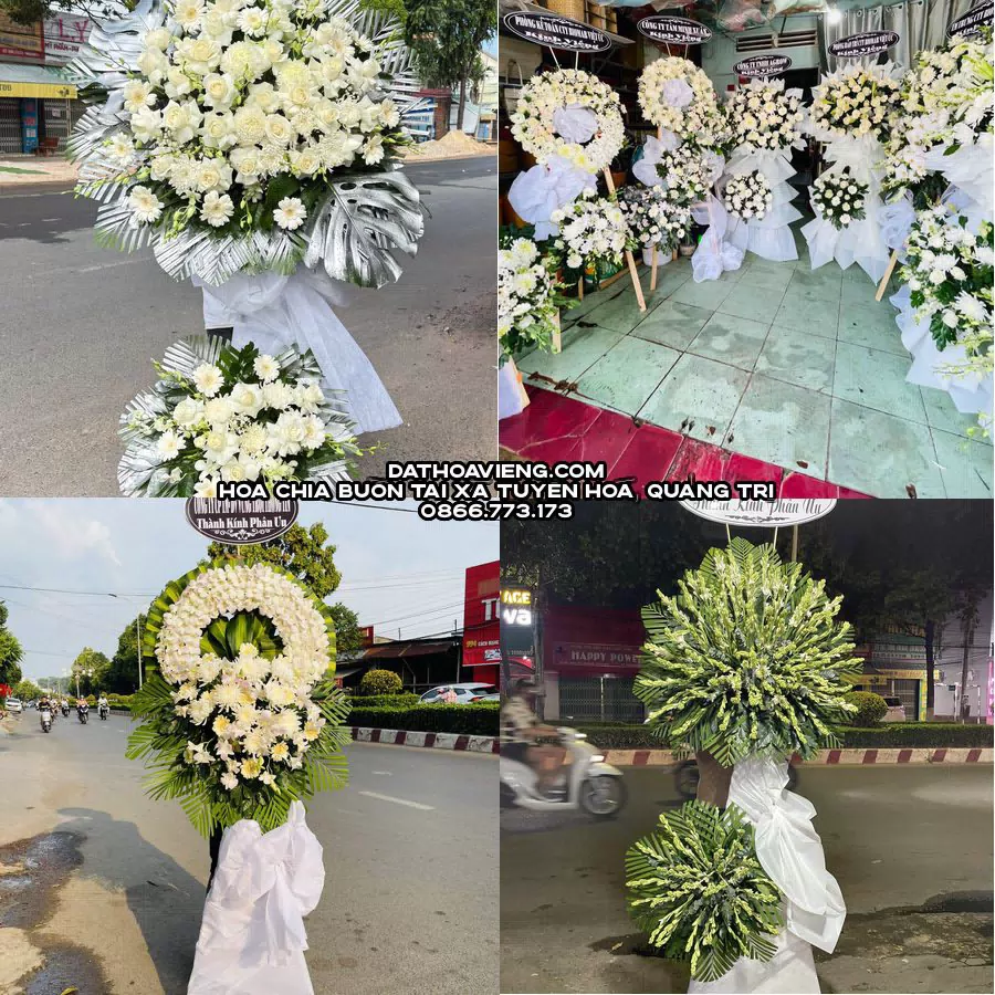 Mẫu hoa chia buồn tham khảo tại Xã Tuyên Hoá, Quảng Trị
