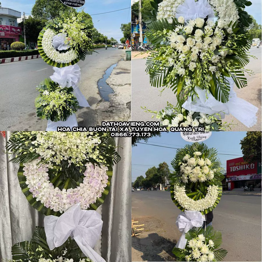 Mẫu hoa chia buồn tham khảo tại Xã Tuyên Hoá, Quảng Trị