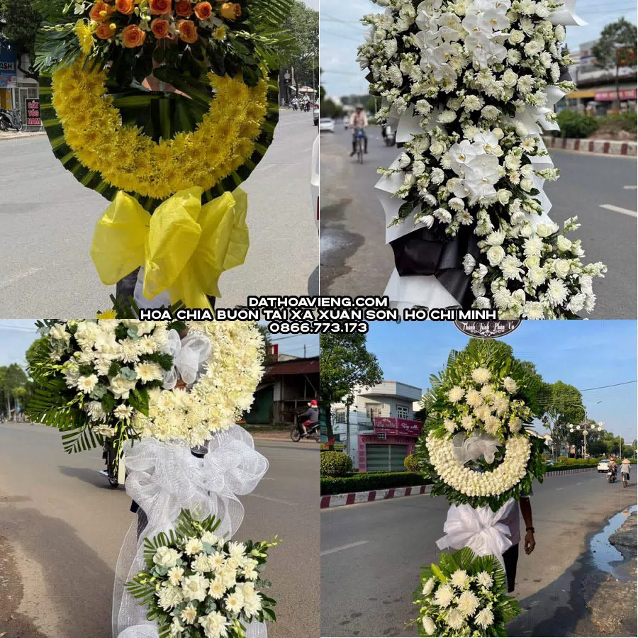 Mẫu hoa chia buồn tham khảo tại Xã Xuân Sơn, Hồ Chí Minh