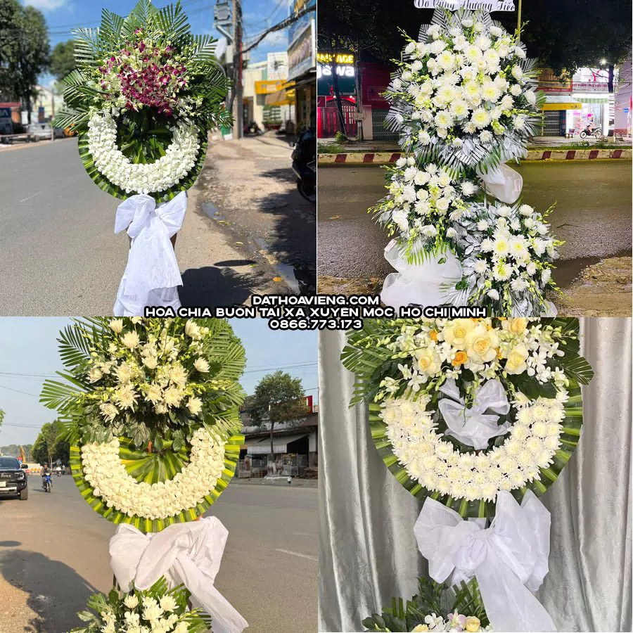 Mẫu hoa chia buồn tham khảo tại Xã Xuyên Mộc, Hồ Chí Minh