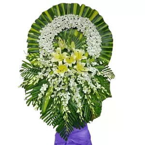 Hoa tang lễ 1 tầng vô cùng thương tiếc