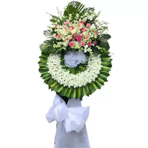Hoa tang lễ 1 tầng vô cùng thương tiếc - mẫu 2
