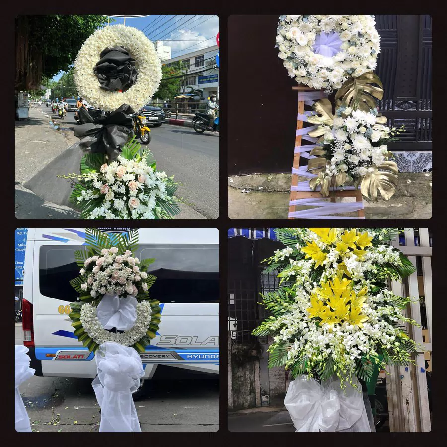 Hoa Tang Lễ Xã Chợ Gạo Đồng Tháp