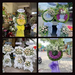 Hoa Tang Lễ Xã Tân Hương Đồng Tháp