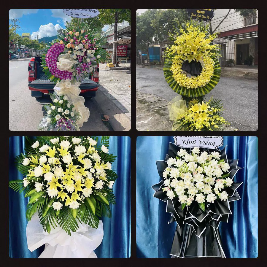 Hoa Tang Lễ Xã Trần Đề Cần Thơ