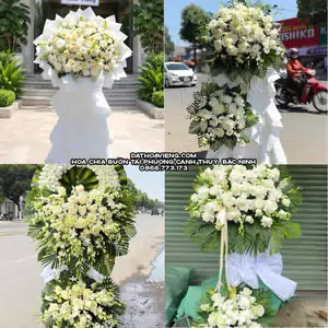 Hoa Viếng Tang Lễ tại Phường Cảnh Thụy, Bắc Ninh