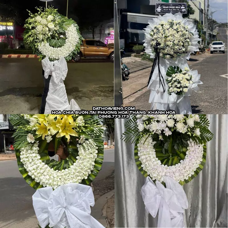 Hoa Viếng Tang Lễ tại Phường Hòa Thắng, Khánh Hòa