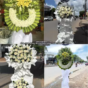 Hoa Viếng Tang Lễ tại Phường Hồng Châu, Hưng Yên