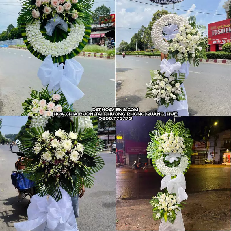 Hoa Viếng Tang Lễ tại Phường Phong Quảng, Huế
