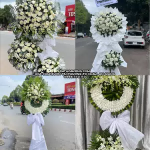 Hoa Viếng Tang Lễ tại Phường Tô Châu, An Giang