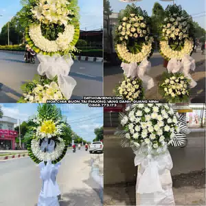 Hoa Viếng Tang Lễ tại Phường Vàng Danh, Quảng Ninh