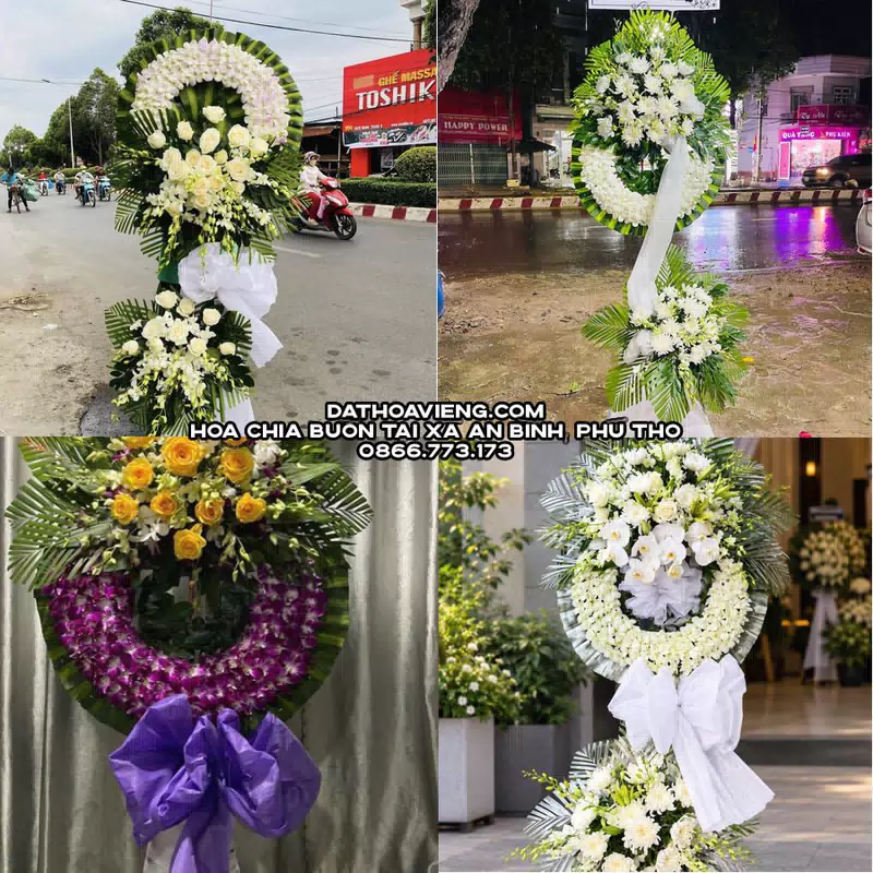 Hoa Viếng Tang Lễ tại Xã An Bình, Phú Thọ