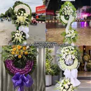 Hoa Viếng Tang Lễ tại Xã An Bình, Phú Thọ