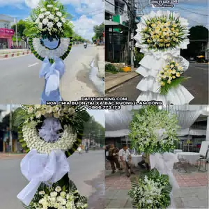 Hoa Viếng Tang Lễ tại Xã Bắc Ruộng, Lâm Đồng
