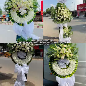 Hoa Viếng Tang Lễ tại Xã Bàu Cạn, Gia Lai