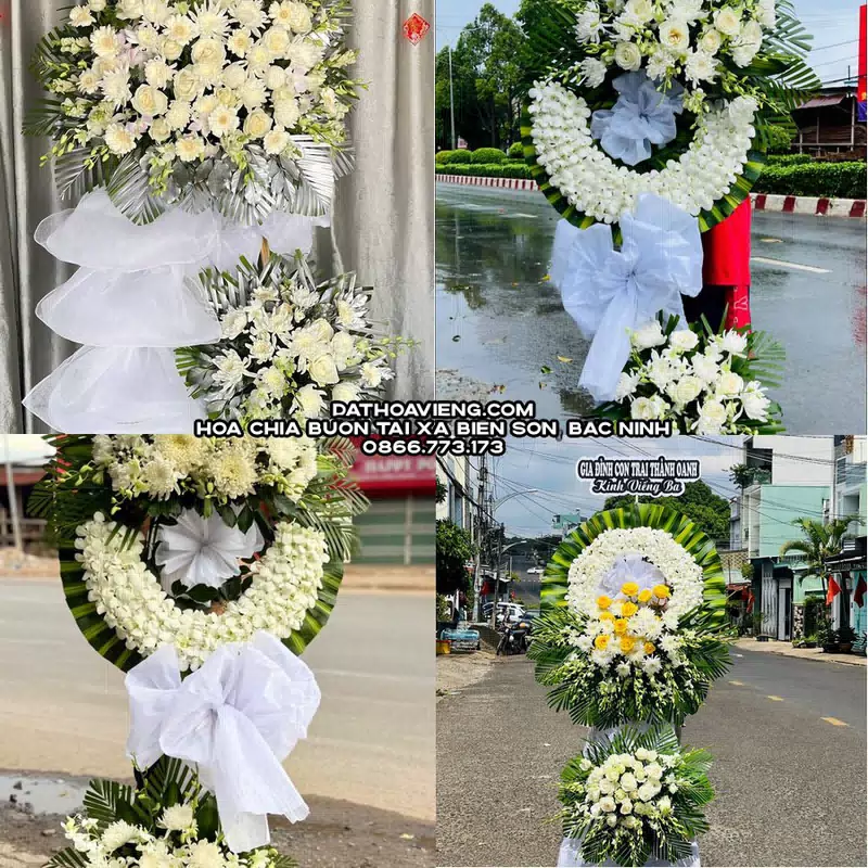 Hoa Viếng Tang Lễ tại Xã Biên Sơn, Bắc Ninh
