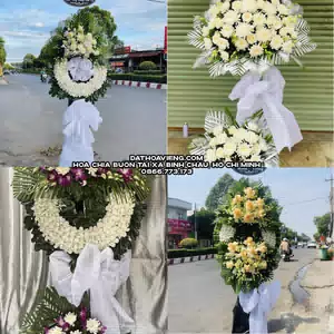 Hoa Viếng Tang Lễ tại Xã Bình Châu, Hồ Chí Minh