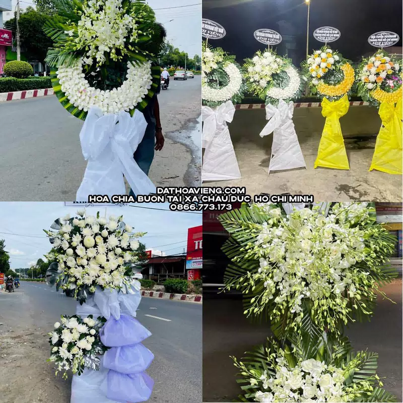 Hoa Viếng Tang Lễ tại Xã Châu Đức, Hồ Chí Minh