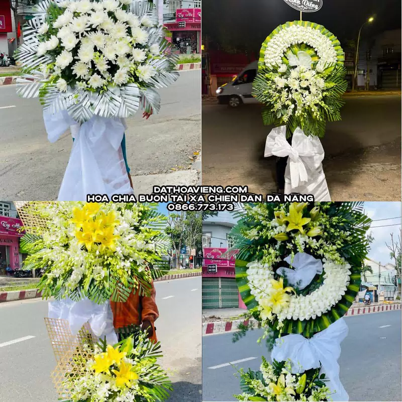 Hoa Viếng Tang Lễ tại Xã Chiên Đàn, Đà Nẵng