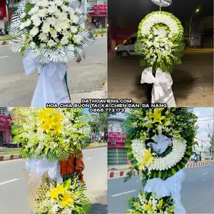 Hoa Viếng Tang Lễ tại Xã Chiên Đàn, Đà Nẵng